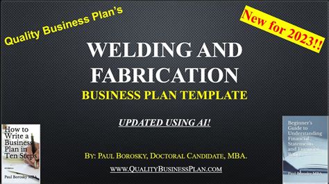 welding and metal fabrication business plan|welding and fabrication business plan.